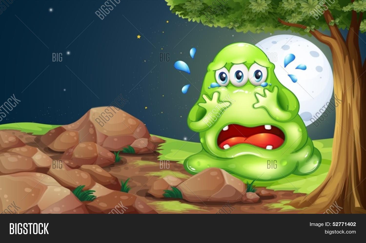 Monster crying. Плачущий монстрик. Плачущий дракончик. Монмтрик плачет. Желтый монстрик из мультика.