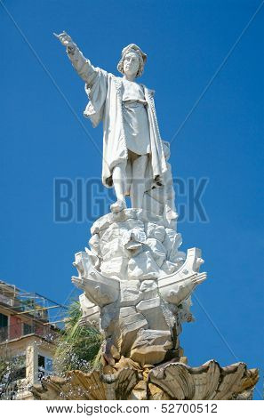 Monument To Christopher Columbus, Santa Margherita Ligure, Italy