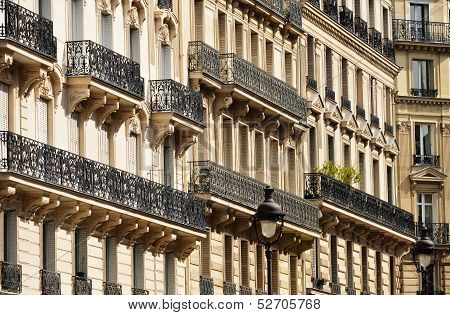 Original Historic Parisian Architecture