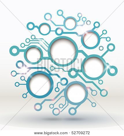 Vector infographic element