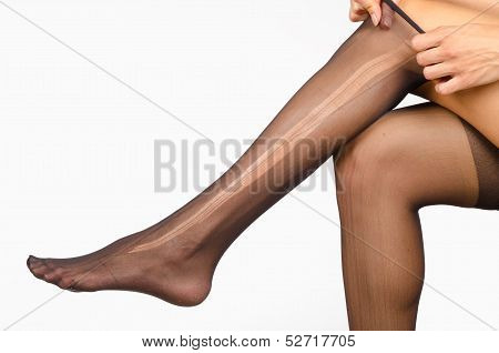 Ripped Pantyhose