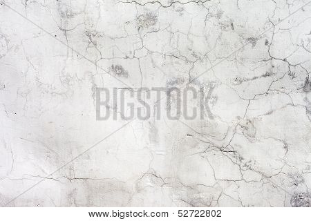 Grungy white background cement old texture wall