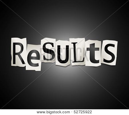 Results Concept.