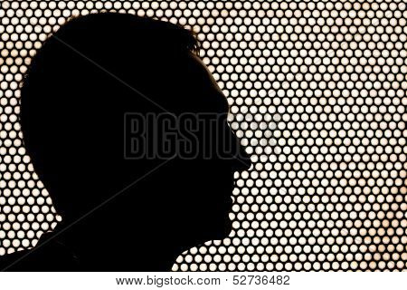 Profile of human head