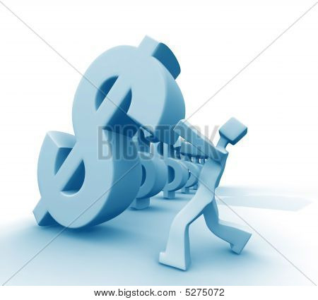 Dollar Drop wirtschaftlichen Rezession