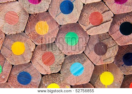 Color Pencils Macro