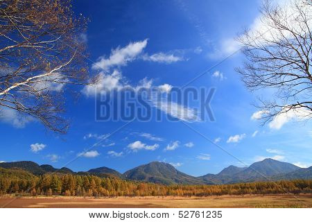 Odashiro Plateau Of Autumn