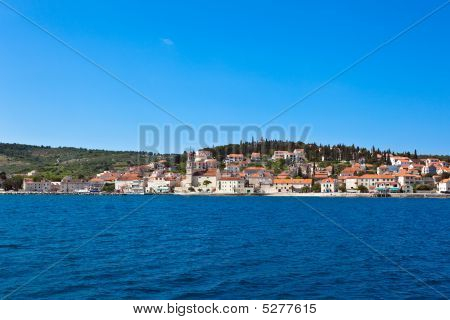 Sutivan en la isla de Brac, Croacia