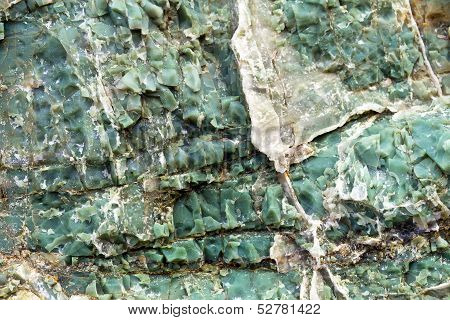 blue chert closeup, Oregon coast