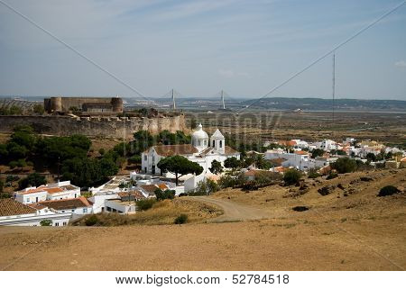 View Of Portuguese City