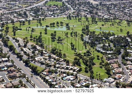 Mature Golf Course