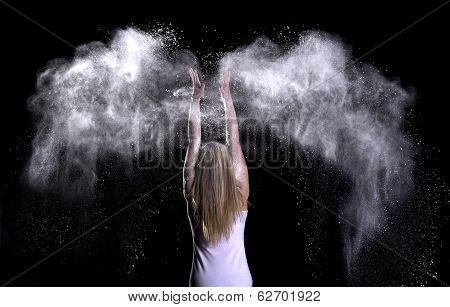 Stardust - colour powder photo