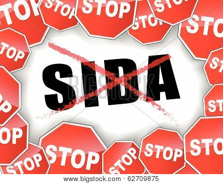 Stop Aids French