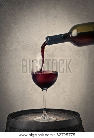 glass of wine