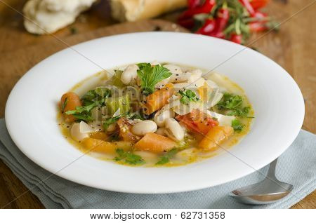 Bean And Vegetable Soup
