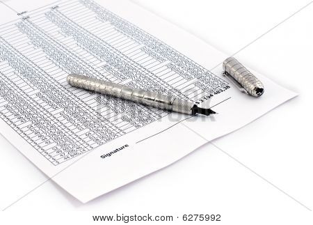 Firmare il documento Pen