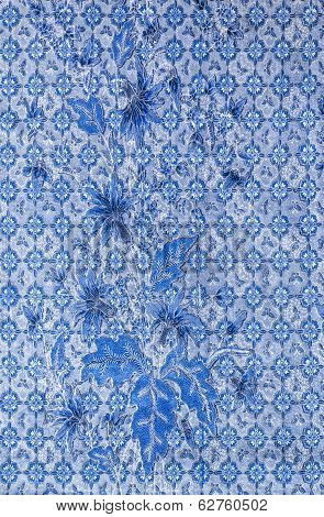 Blue Fabric Pattern