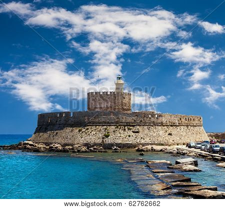 Fort Saint Nicolas Rhodes, Greece