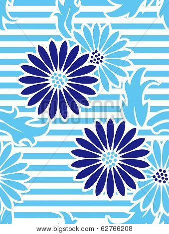 pattern of flowers.