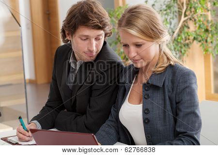 Peeking At Colleague