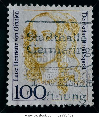 Germany Posate Stamp 1989