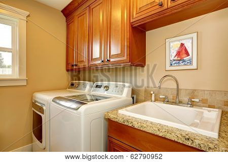 Laundry Room.
