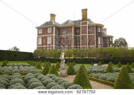 LONDON, RICHMOND UK - APRIL 05, 2014  Richmond duke house, 17th century mansion with park, one of Eu