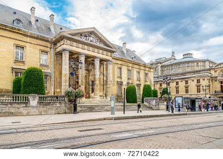 Palace Of Justice In Reims