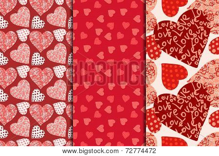 valentine's day seamless pattern