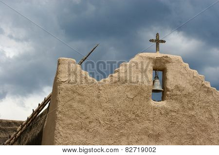 San Lorenzo De Picuris Church In New Mexico