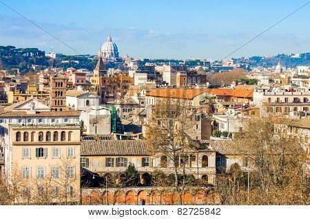 Cityscape Of Rome