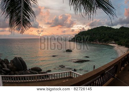 Sunsets And Sunrises At Cristal Bay, Samui, Thailand