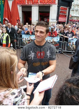Alex Reid a una prima squadra nel centro di Londra 27 luglio 2010