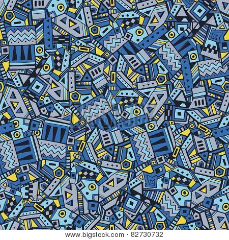 Ethnic seamless pattern vector illustration