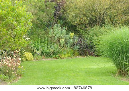 Brittany, Le Jardin Lepage In Pleumeur Bodou