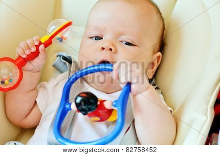 Baby With Toys