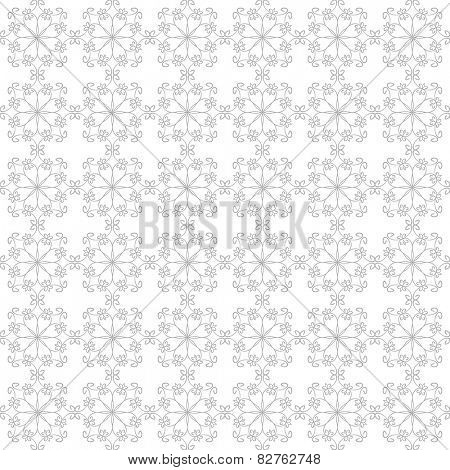 Abstract vector background Seamless floral texture
