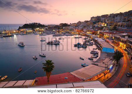 Mikrolimano marina in Athens.