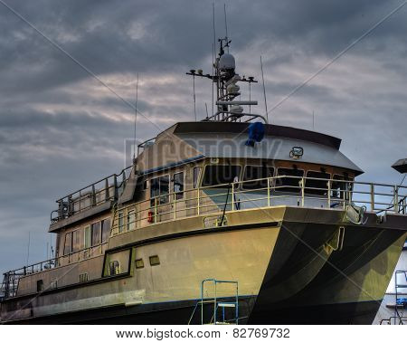 Boat repairs