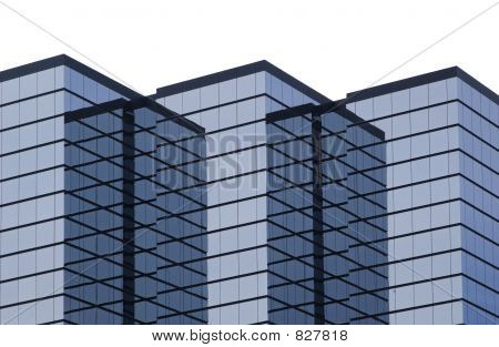 parte superior de la moderna hi-rise