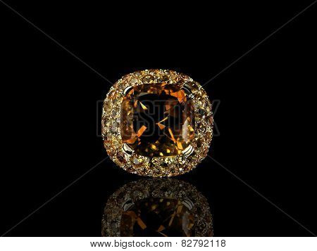 Orange Precious Gem