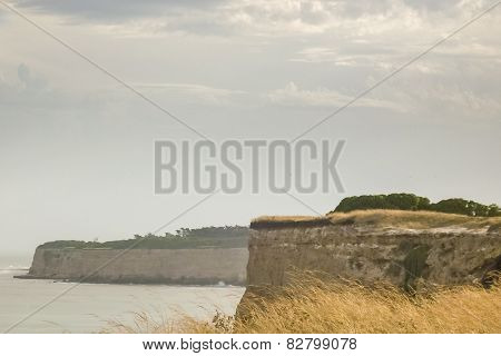 Atlantic Coast Of Argentina Aerial View