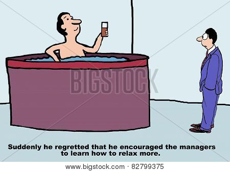 Managers Are Relaxing