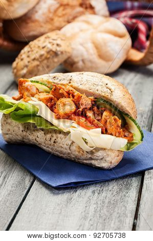Kebab Sandwich