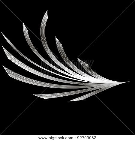 white feather