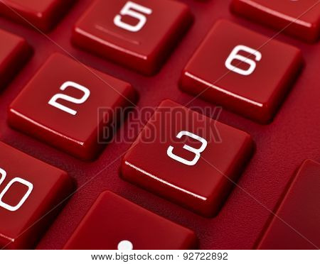 Red Calculator