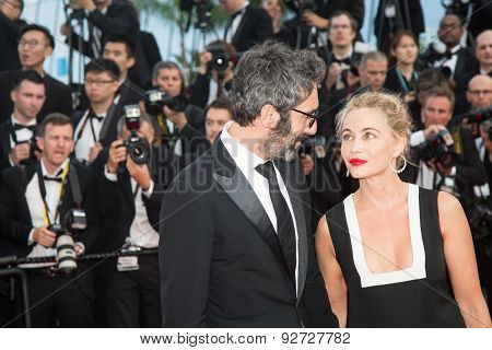 Emmanuelle Beart attends the opening ceremony and premiere of La Tete Haute ( Standing Tall ) during the 68th annual Cannes Film Festival on May 13, 2015 in Cannes, France.