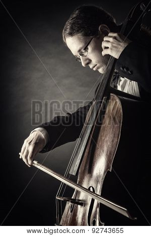 Playing The Cello