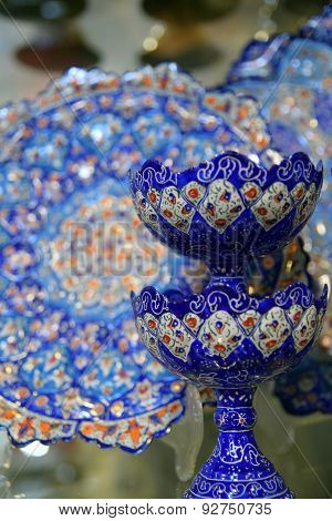 Mina, Handicraft made in Esfahan, Naqsh-e Jahan Square