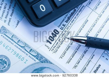 Tax Financial Concept